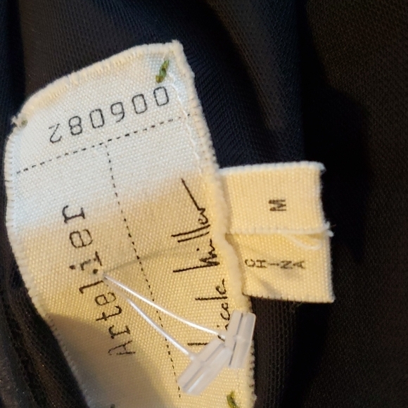 Nicole Miller Artelier Floral Midi Dress SZ MD - Picture 8 of 10